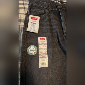 Wrangler Boys Regular Dark Gray/black Loose Fit Jeans